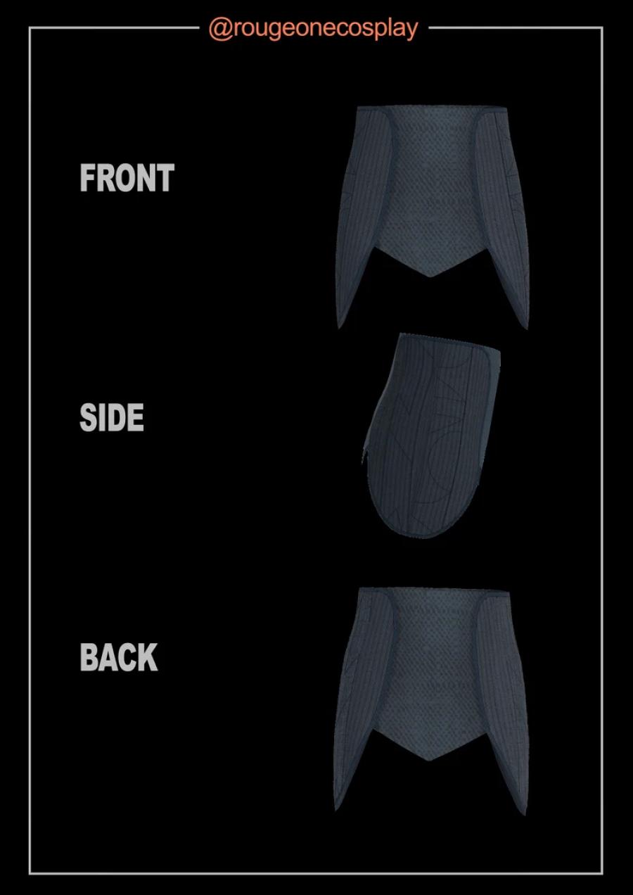 Ahsoka sewing pattern diy starwars cosplay OBI patrón DIGITAL tallas 34-44 + guía/jedi