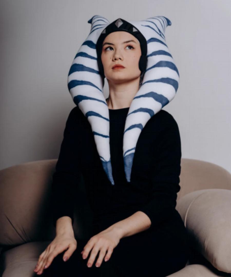 Ahsoka Tano Headpiece Ahsoka Tano cosplay costume Montrals Ahsoka Tano Lekku