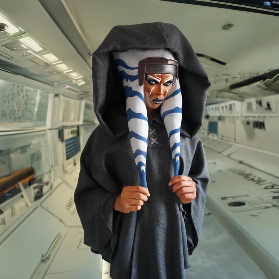 Womens Star Wars Ashoka Tano inspired Cloak, Halloween Costume, Star Wars Cosplay, Fancy Dress made to order