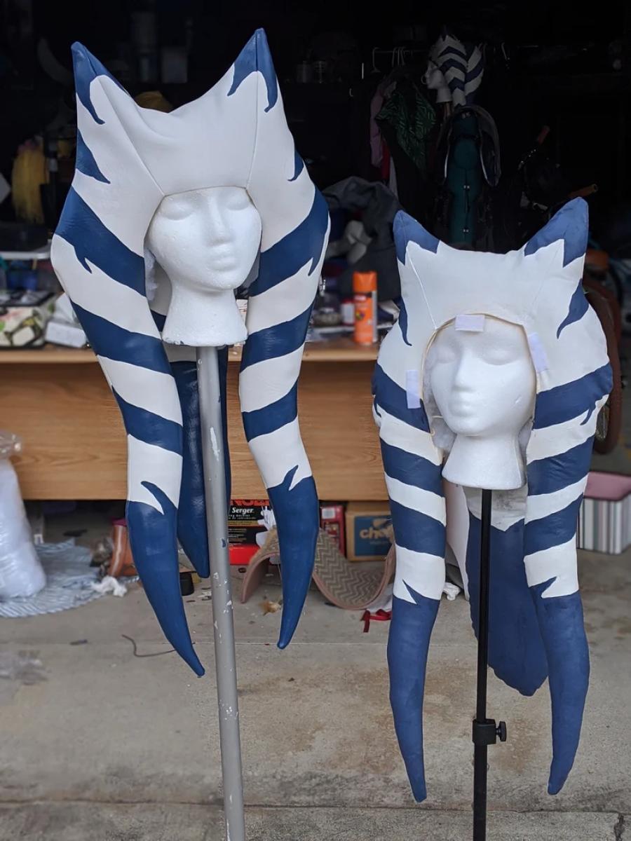 Ahsoka Clone Wars Season 7 Headpiece Pattern