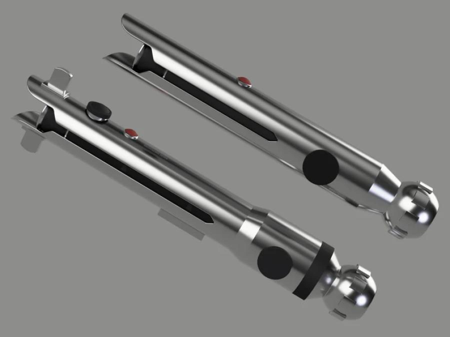 Ahsoka Tano Clone Wars Lightsabers - 3D Print .STL File