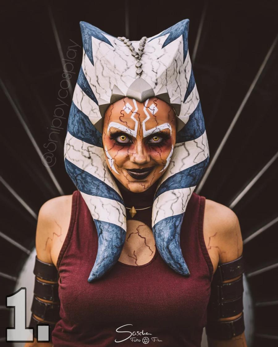 Dark Ahsoka Tano cosplay print of your choice