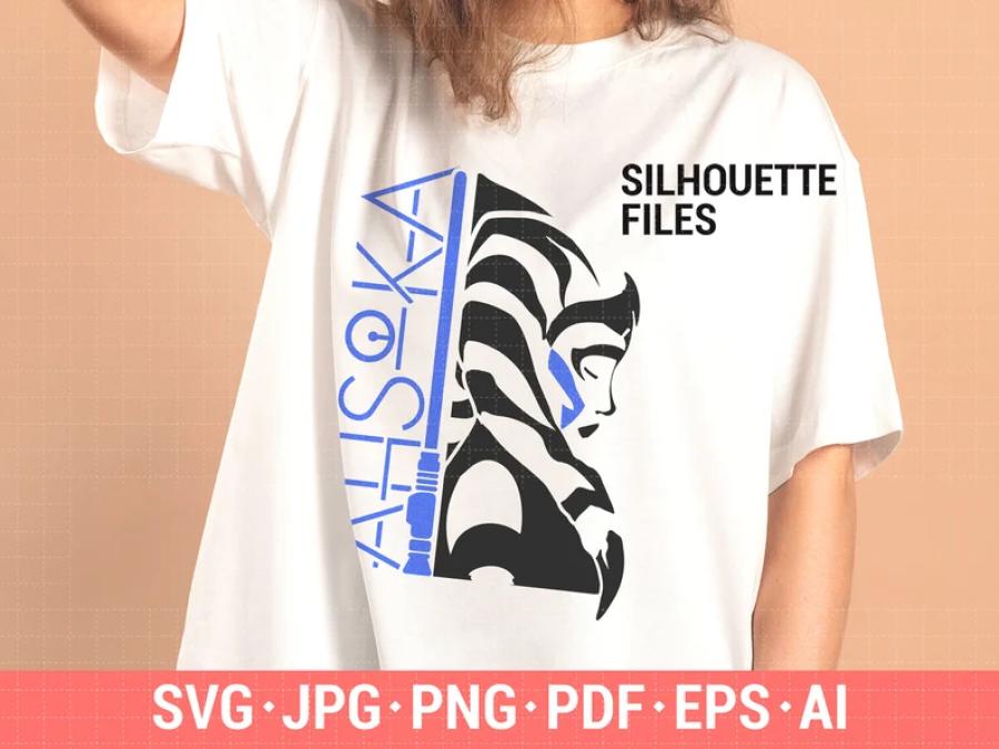 16 SVG & PNG Ahsoka file Bundle, Ahsoka svg, Ahsoka png, Ahsoka cut file, Ahsoka Cut File, Prêt à imprimer, Ahsoka Tano