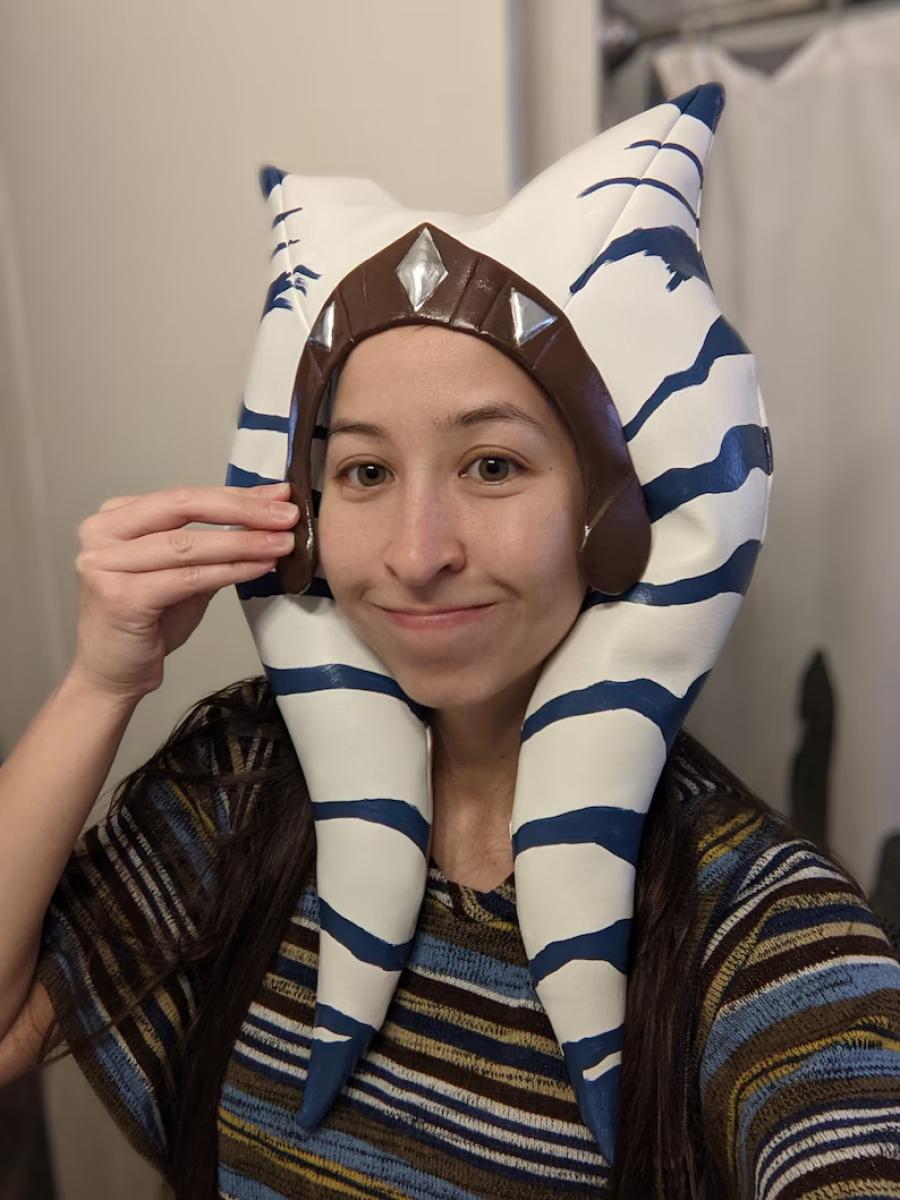 Ahsoka Headpiece Pattern (with headband) from The Mandalorian